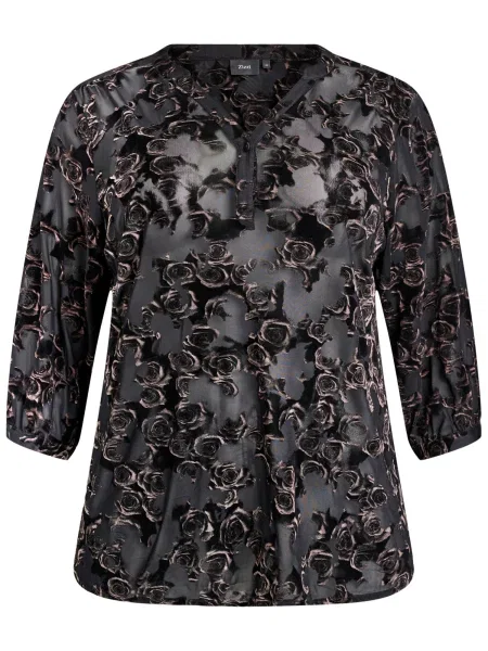 Zizzi Bluza Eselma bronca crna