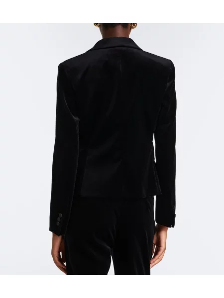 Sacou Max Mara de catifea elegant negru