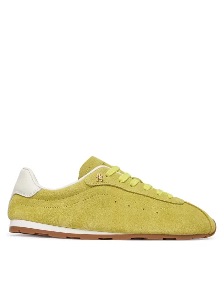 Superge Tommy Hilfiger Th Bella Low Runner Suede zelena