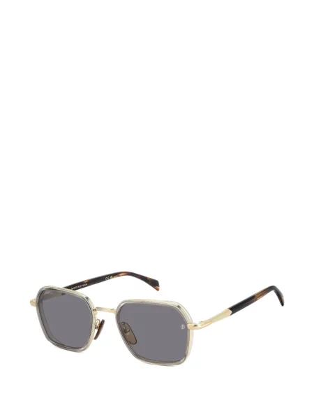 Ochelari de soare David Beckham Eyewear cu imprimeu geometric