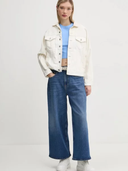 Kavbojke Tommy Jeans modra
