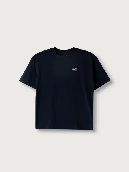 Tommy Hilfiger basic majica kratkih rukava za djecu od pamuka plava