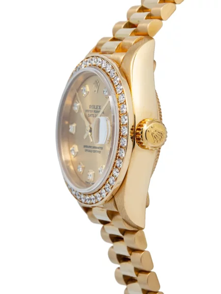 Diamant ceas Rolex auriu