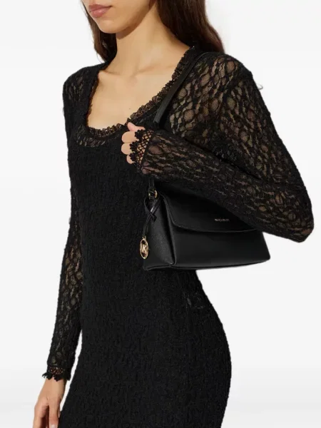 Geantă Michael Michael Kors din piele negru