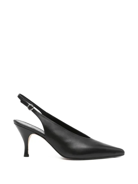 Pantofi cu toc Aeyde slingback negru