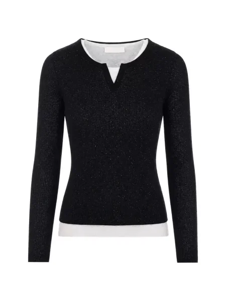 Tricou Eleh cu paiete negru