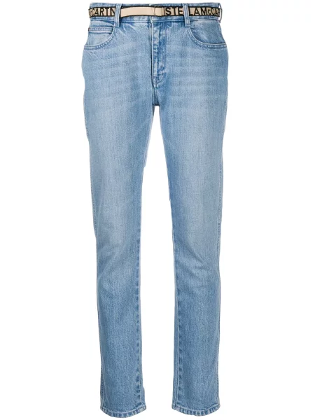 Jeansy boyfriendy Stella Mccartney niebieskie