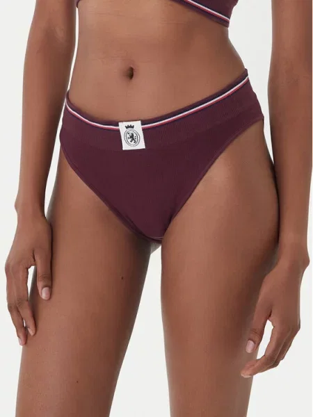 Tommy Hilfiger Figi klasyczne Bordowy