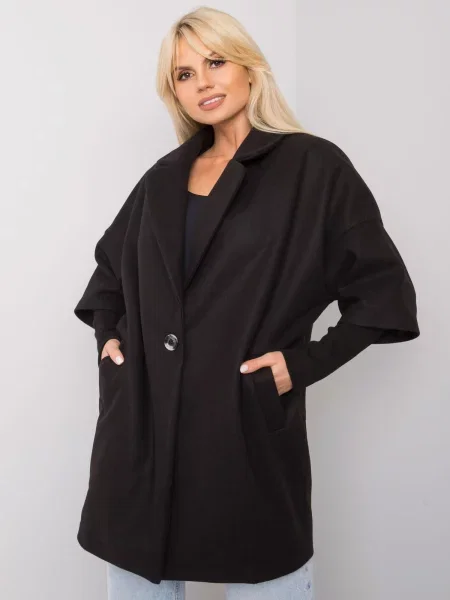 Palton Fashionhunters negru