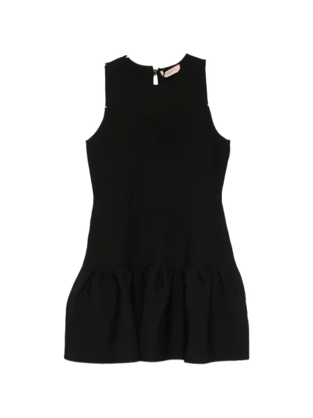 Rochie mini Twinset fără mâneci negru