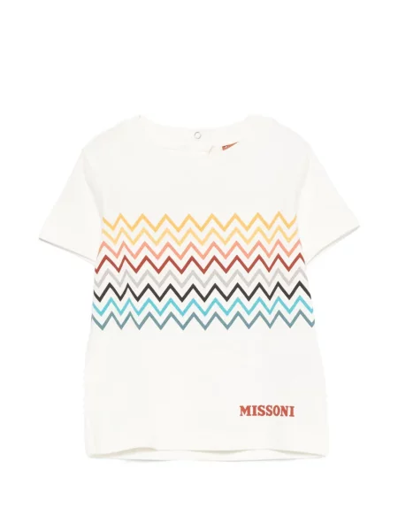 Koszulka dziecięca Missoni biała