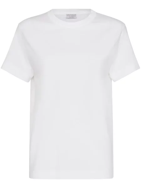 Tricou Brunello Cucinelli alb