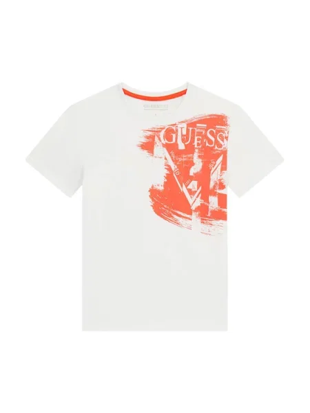 Guess Tricou alb