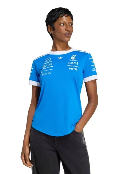 ADIDAS PERFORMANCE Funkčné tričko MER BW DRJ nebesky modrá biela