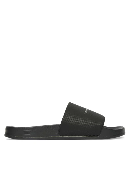 Tommy Hilfiger Šľapky čierna
