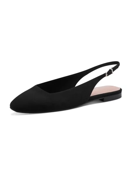 Tamaris Odprte balerinke črna