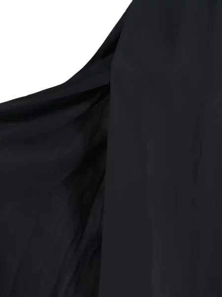 Rochie maxi Maison Margiela cu decolteu în V negru