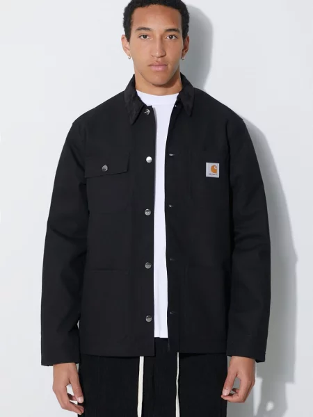 Carhartt WIP geaca jeans barbati de tranzitie negru