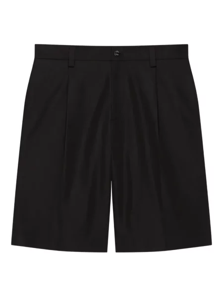Plisované kraťasy Givenchy černé