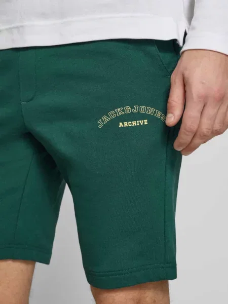 Szorty dresowe z nadruk z logo model GORDON' Jack & Jones