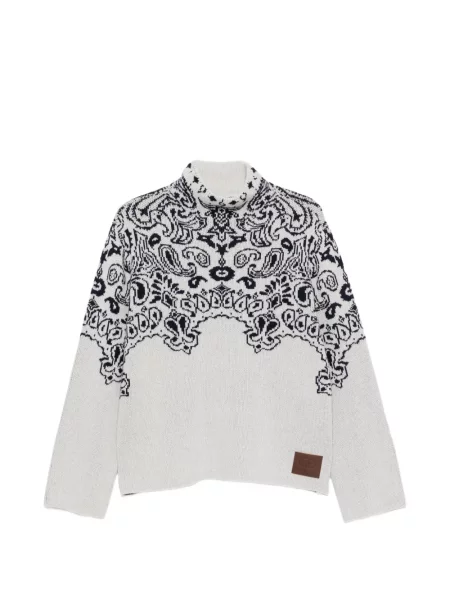 Pulover Goldbergh cu model paisley gri