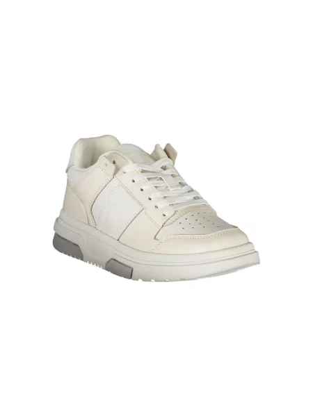 Sneakersy Tommy Jeans skórzane białe