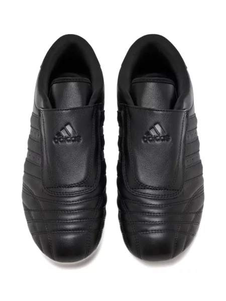 Prugaste tenisice Adidas Adizero s vezicama od brušene kože crna