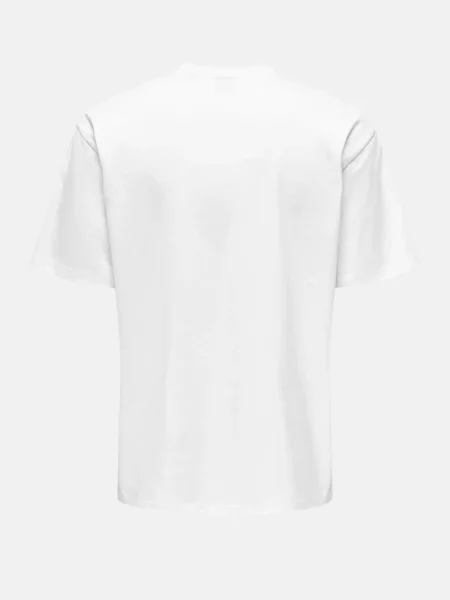 ONLY & SONS Fred Tricou alb