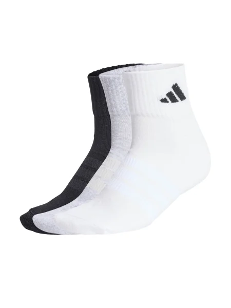 ADIDAS PERFORMANCE Sportzoknik pasztellkék / szürke melír / fekete fehér