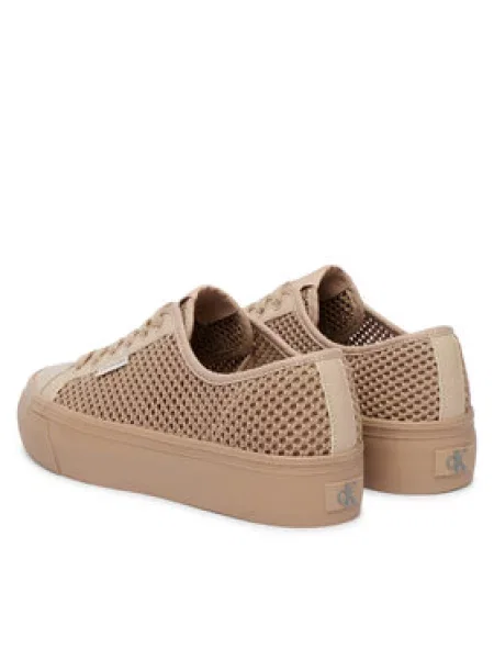 Sneakersy Calvin Klein béžové