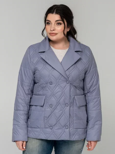 Демісезонна куртка All Posa лавандовий