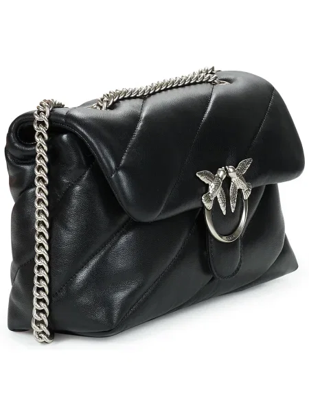 Klasická crossbody kabelka Pinko čierna