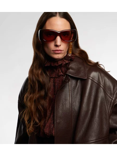 Ochelari de soare Saint Laurent maro