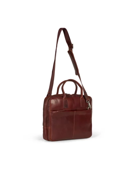 Torba na laptopa Howard London brązowa