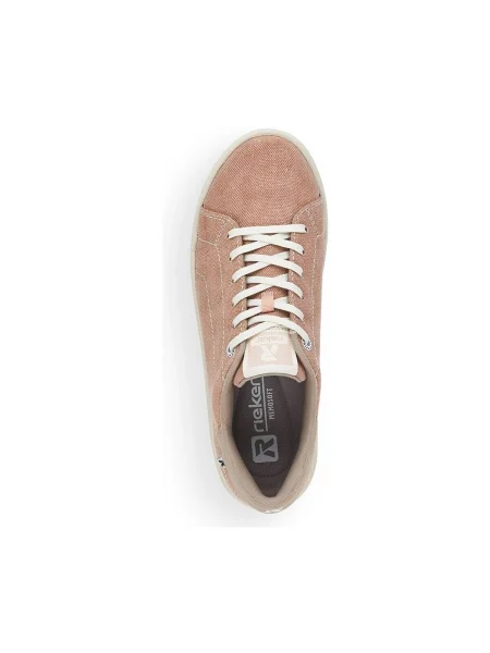 Pantofi Rieker roz