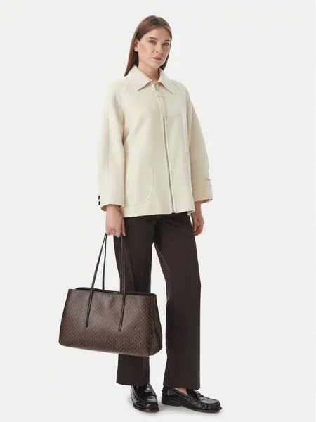 Calvin Klein Torba za na rame svijetlosmeđa / tamno smeđa