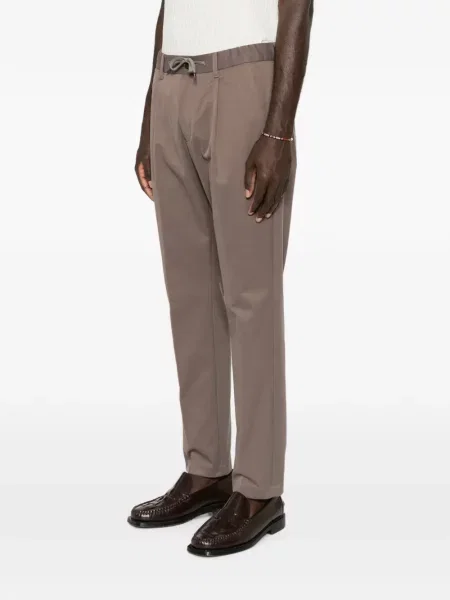 Pantaloni Herno cu cordon gri