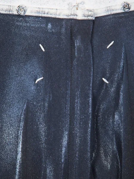 Midi midi sijonas Maison Margiela mėlyna
