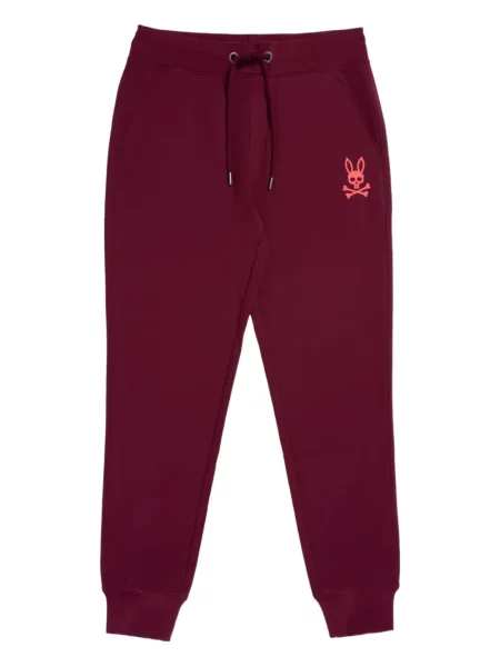 Kalhoty Psycho Bunny červené