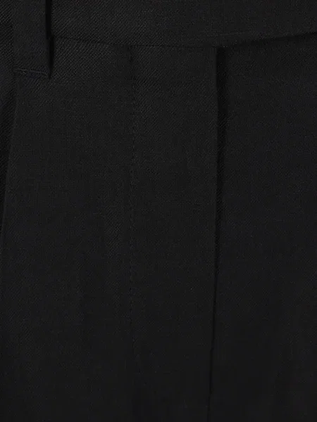 Pantaloni Brunello Cucinelli plisate negru