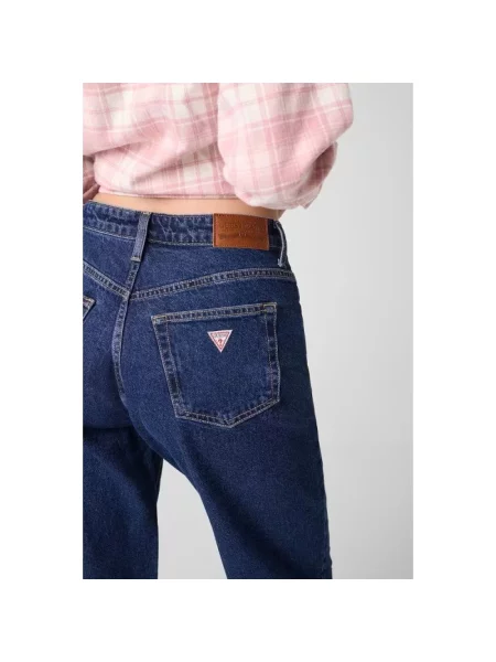 Mom jeans Guess niebieskie