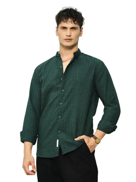 Campus Sutra Košulja Alessia tamno zelena