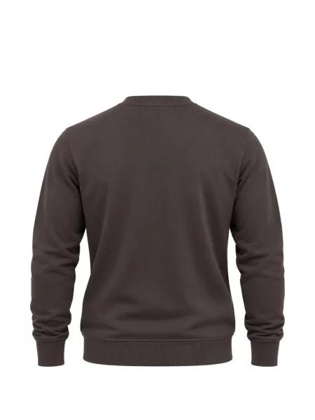 Hanorac crewneck Lyle & Scott cu decolteu rotund cu autograf negru