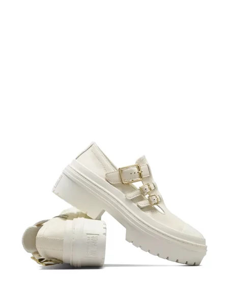 Sneakerși Converse Chuck 70 alergare cu cataramă cu bretele alb