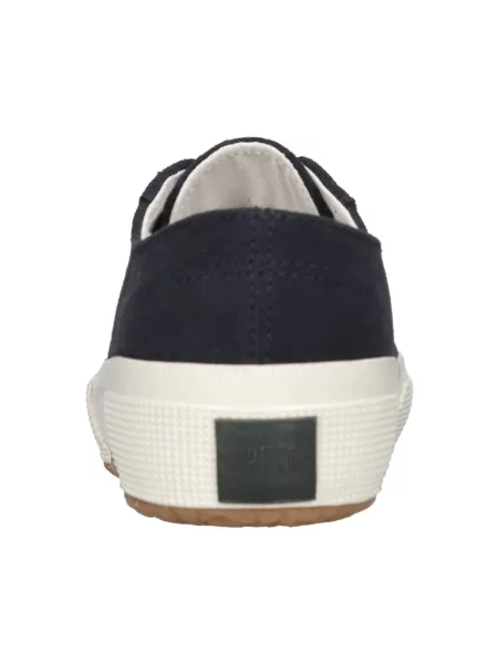 Sneakersy Superga zamszowe niebieskie