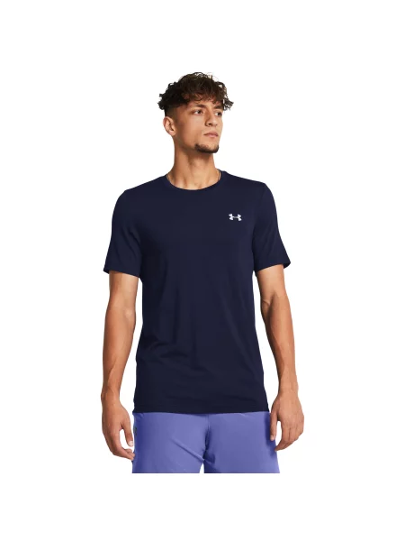 Tricou Under Armour fără sudură albastru