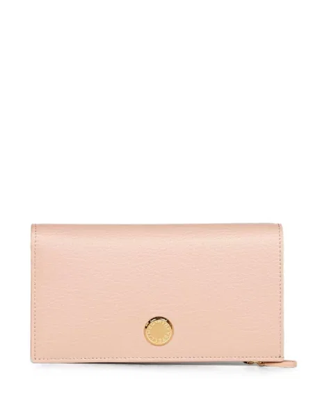 Portofel Stella Mccartney cu autograf roz