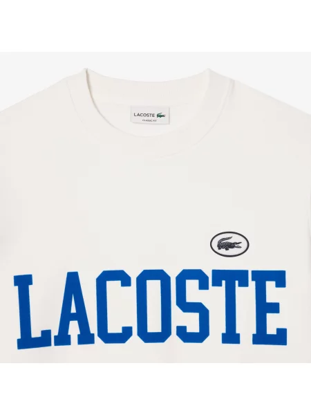 Толстовка Lacoste белая