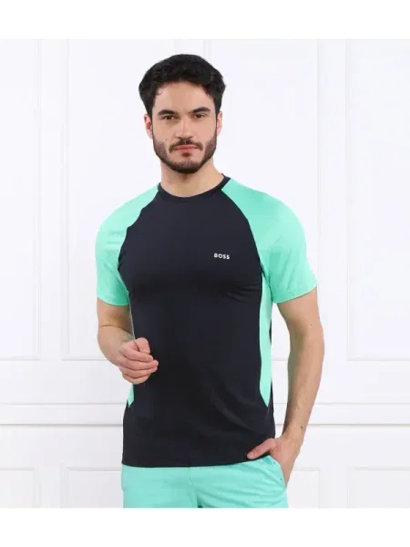 BOSS GREEN Tricou Active verde