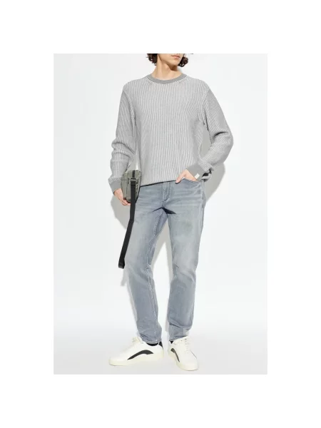 Sweter Rag & Bone w paski szary